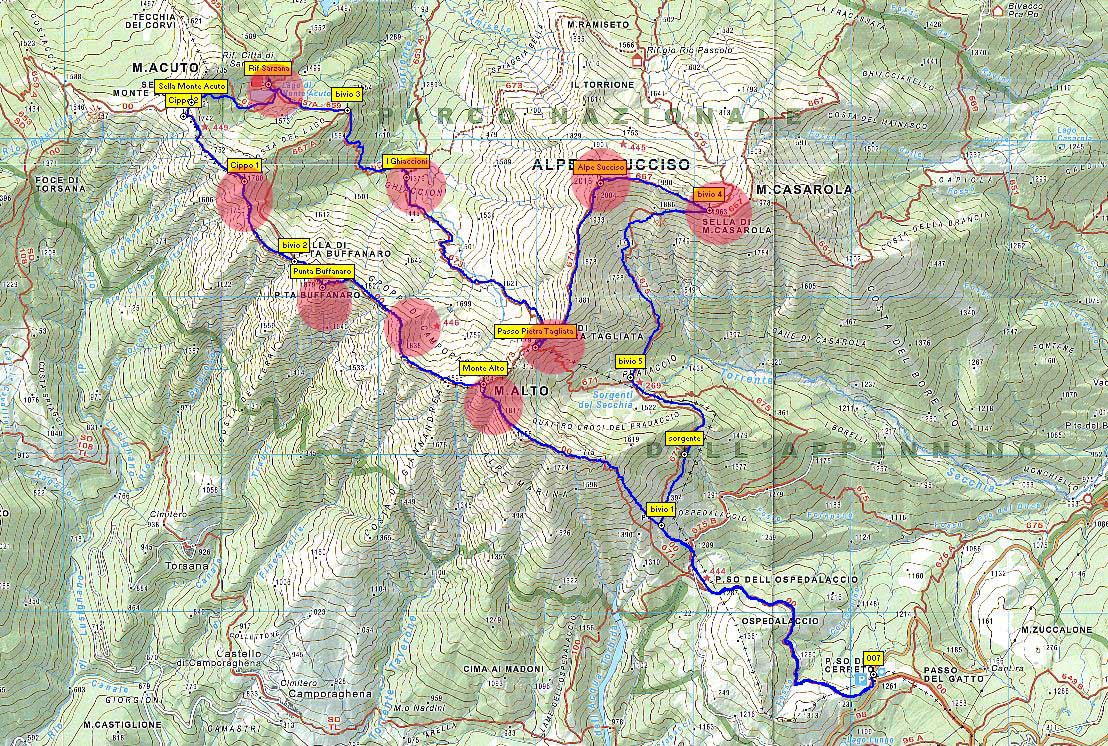 mappa sensibile