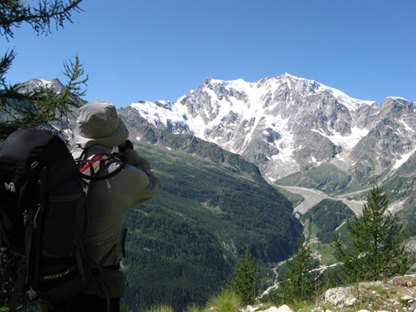 Parete est del Monte Rosa